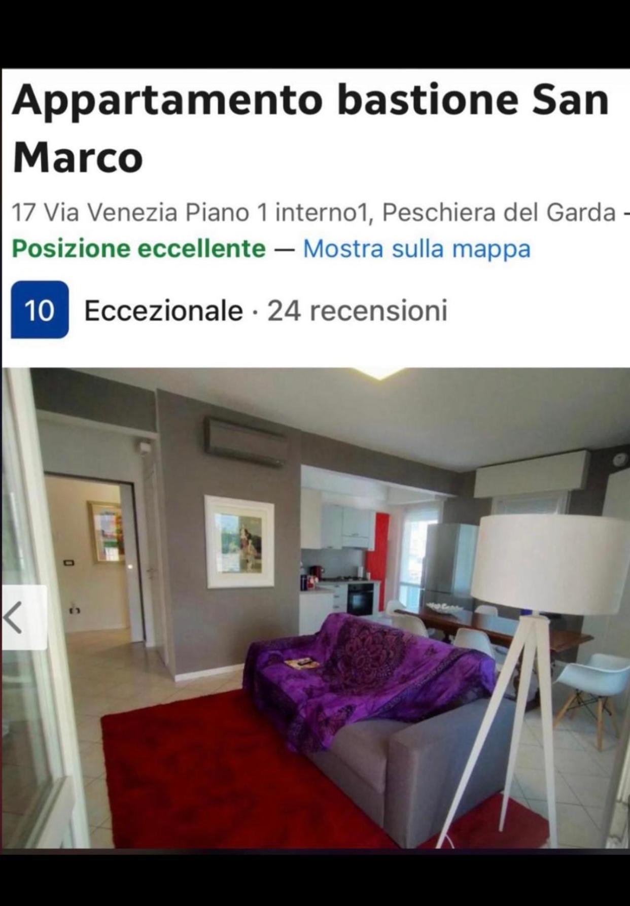 פסקיארה דל גארדה Appartamento Bastione San Marco מראה חיצוני תמונה